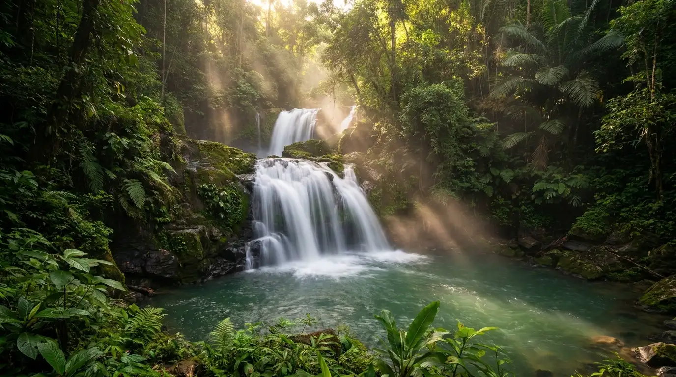 Lapopu Waterfall, Wanokaka, West Sumba, Indonesia