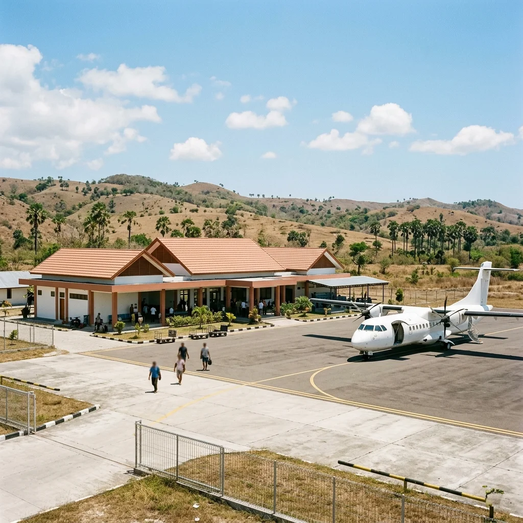 Lede Kalumbang Airport (IATA: TMC), Tambolaka, West Sumba